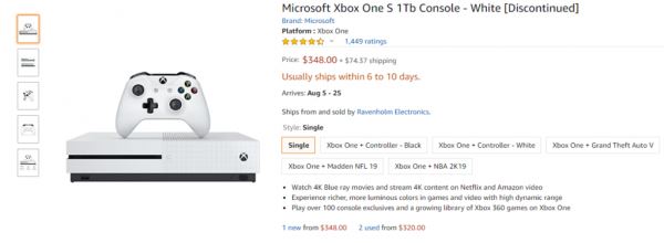 Xbox One становится купить все сложнее