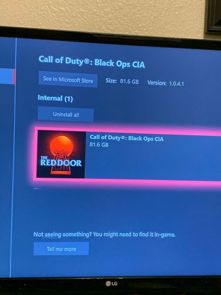 Игроки на Xbox One смогли запустить новый Call of Duty с кодовым названием The Red Door