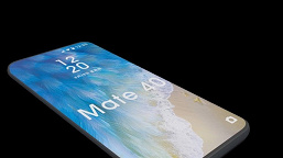 Huawei Mate 40 с изогнутым экраном позирует на новых рендерах